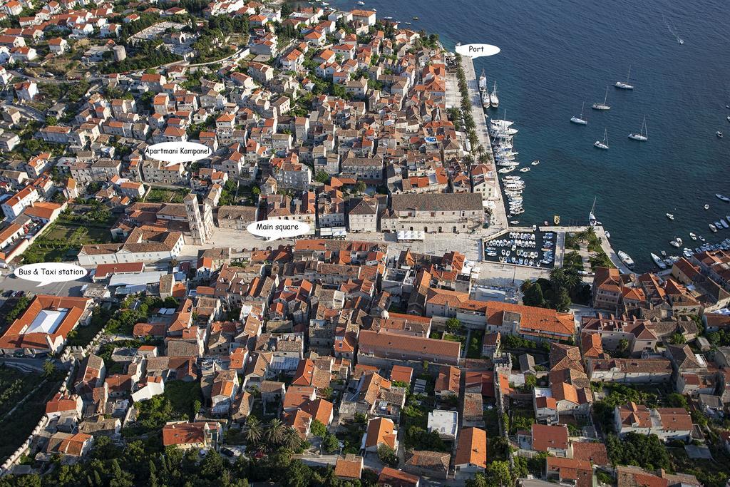 Apartments&Rooms Kampanel Hvar Town Exterior foto